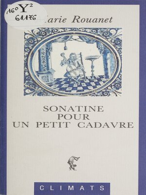 cover image of Sonatine pour un petit cadavre